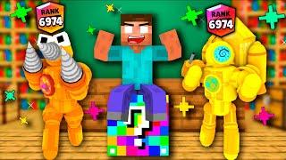 DRILLMEN TOP CLOCKMAN Tri-Titan MONSTER SCHOOL Herobrine in Minecraft Animation