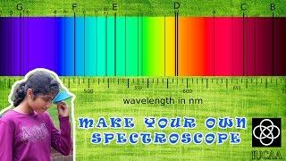 Make your own CD Spectroscope with IUCAA Scipop