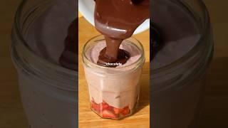 Trying the Viral Chocolate Strawberry  Blended Oats #oatsrecipe #oats #recipe