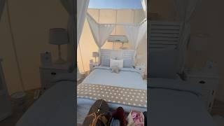 Starlight Camp luxury tent Room Tour, Dubai Desert UAE