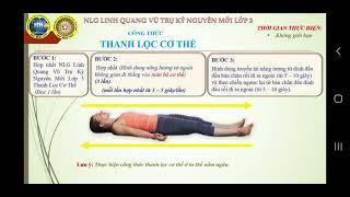 Ct THANH LỌC CƠ THỂ LQVT KỶ NGUYÊN MỚI lớp 3NLG (chưa học lớp 3 kỷ nguyên mới ko được tập )