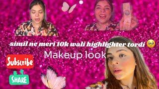 GRWM | Makeup look | simil ne highlighter tordia ab me dusra kese lungi  | zayna khan