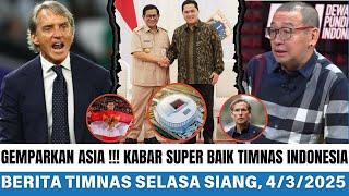 INI BARU MANTAB!PSSI MEMBUAT KEPUTUSAN YANG SANGAT BAIK UNTUK TIMNAS~MANCINI BENAR⁉️~Berita Timnas