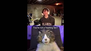 You’re My #1 Fan?! - Comedy Cat #shorts