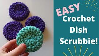 EASIEST Crochet Scrubbies | Free Pattern and Tutorial