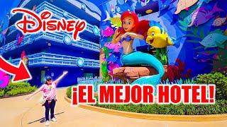 ¡ASÍ es EL MEJOR HOTEL de DISNEY!  Hotel ART OF ANIMATION RESORT (Orlando español) 