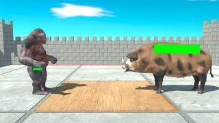 Goro the Giant vs Giants - Animal Revolt Battle Simulator