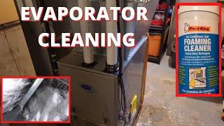 AC Evaporator Cleaning