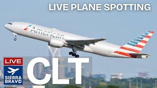  LIVE Plane Spotting Action at CLT - Charlotte-Douglas Intl Airport