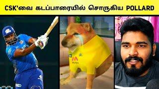 CSK vs MI - Meme Review 2021 |  MONSTER POLLARD 87*  | RAYUDU 72* | Moeen Ali's Valimai Update 