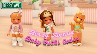 Cutesy Baby Berry Avenue Outfit Codes   | bunniory ౨ৎ