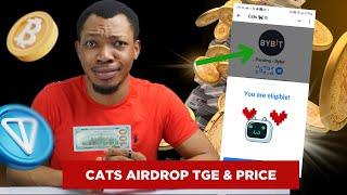 CATS TGE Listing Price Prediction || Do this Now