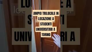 TRILOCALE in LOCAZIONE a studenti in Torino.