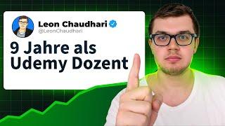 Geld verdienen mit UDEMY 2024 - 9 Jahre als Dozent auf Udemy - So verdienst du Geld mit Udemy