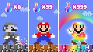 Can Mario Missing Color to Rainbow in New Super Mario Bros.Wii?? | 2TB STORY GAME