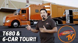 Kenworth T680 Truck & Custom Auto Transporter Tour - 6 Car Hauler Reliable Carriers - RCI Cribs EP3