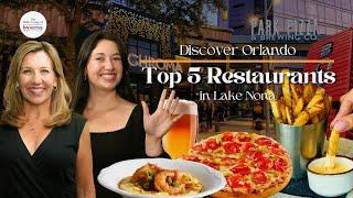 Discover Orlando | Top 5 MUST-TRY Restaurants In Lake Nona   What's Your Favorite?