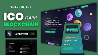 Add RainbowKit To Any Dapp | Build & Deploy Token ICO (PreSale Smart Contract) Next.js Dapp