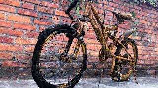 Restoration Rusty Kids Bike | Restoring Children Bicycle full video