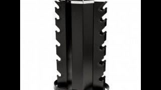 2 sided dumbbell rack holds