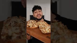 Chicken Alfredo Garlic Bread