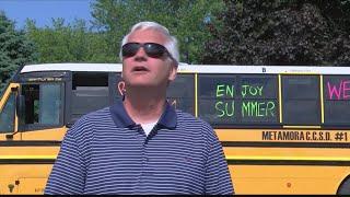 End of Year Parade Metamora Grade School
