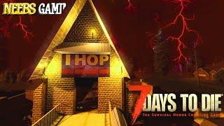 7 Days to Die: IHOP Horde Night with Glock9