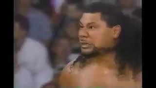 Haku kicks Big Show in the face