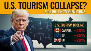America’s Tourism Collapse: The $100 Billion Crisis No One Is Talking About