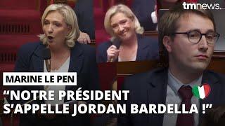 Marine Le Pen ri-di-cu-lise et humilie Antoine Léaument (LFI) sur l'immigration !