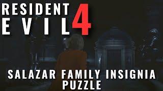 Resident Evil 4 Remake - Salazar Family Insignia puzzle (Ashley)