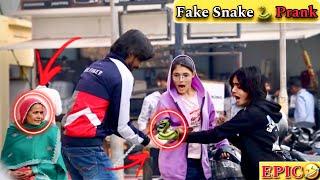 Fake Snake  Prank  || Funny || Ayanpranktv || Prank in India