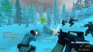 Counter Strike Source Zombie Escape mod online gameplay on LOTR Isengard map