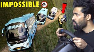 WE DROVE INDIAN BUSES ON THE MOST DANGEROUS ROAD IN ETS 2… BIG MISTAKE! 