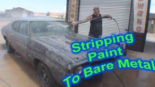 1971 Chevy SS Chevelle - Muscle Car Restoration - Paint Stripping to Bare Metal