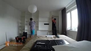 Встроенный шкаф по индивидуальному проекту 0529