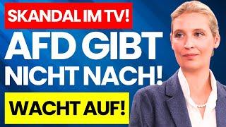 EKLAT IM TV! MEINUNG EINFACH IGNORIERT! NUR DIE AFD KÄMPFT FÜR BÜRGER! KLARHEIT UND WAHRHEIT!