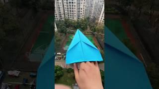 How to make the longest paper glider || Paper plane 286