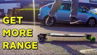 Getting MORE RANGE from your Evolve Skateboard - Evolve Skateboards Weekly Ep. 33