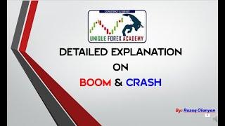 #Boomandcrash detailed explanation - how to trade #boomandcrash