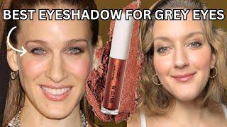 BEST EYESHADOW COLORS FOR GREY EYES