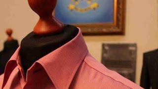 Изготовление воротника в мужской сорочке. Bespoke Технология.