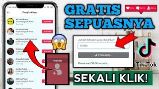 1 Menit Banjir Followers || CARA MENAMBAH FOLLOWERS TIKTOK GRATIS 2025 - PERMANEN!