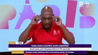 Paris 2024 | Analyst Anil Roberts gives USA's Noah Lyles credit for 100m final victory | SportsMax