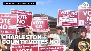 Charleston County residents vote against special sales and use tax questions