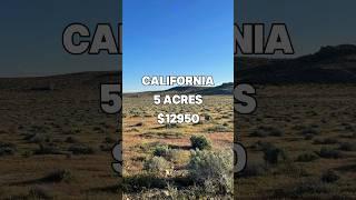 5 Acres with road access for Sale in Palmdale, California for $12,950. Taxes are $105/year #land