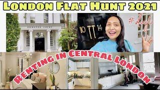 FLAT HUNTING IN LONDON, UK 2021 | FLAT TOURS + RENTING TIPS | ZONE 1 | CENTRAL LONDON |