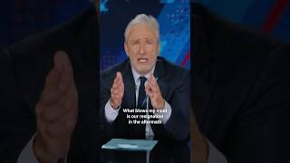 "What blows my mind is our resignation in the aftermath of this nonsense" Jon Stewart