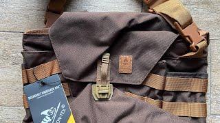 HELIKON-TEX BUSHCRAFT HARVERSACK BROWN/EARTH CLAY กระเป๋าสะพายสายบุชคราฟ เข้าเมืองก็ได้ ไม่มีซิ๊ปบน