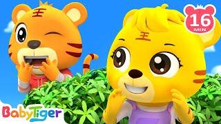 Peek A Boo + More Kids Songs | Nursery Rhymes | Animal Songs | Educational Video - BabyTiger